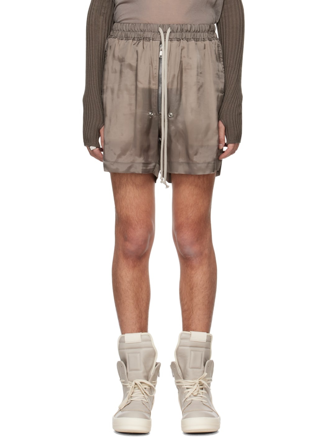 Gray Bela Shorts - 1