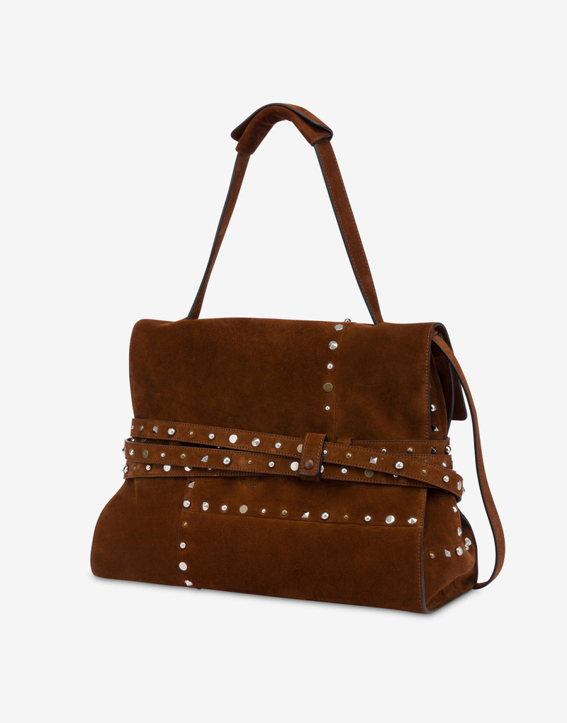 MOSCHINO TIE ME MEDIUM SHOULDER BAG 1