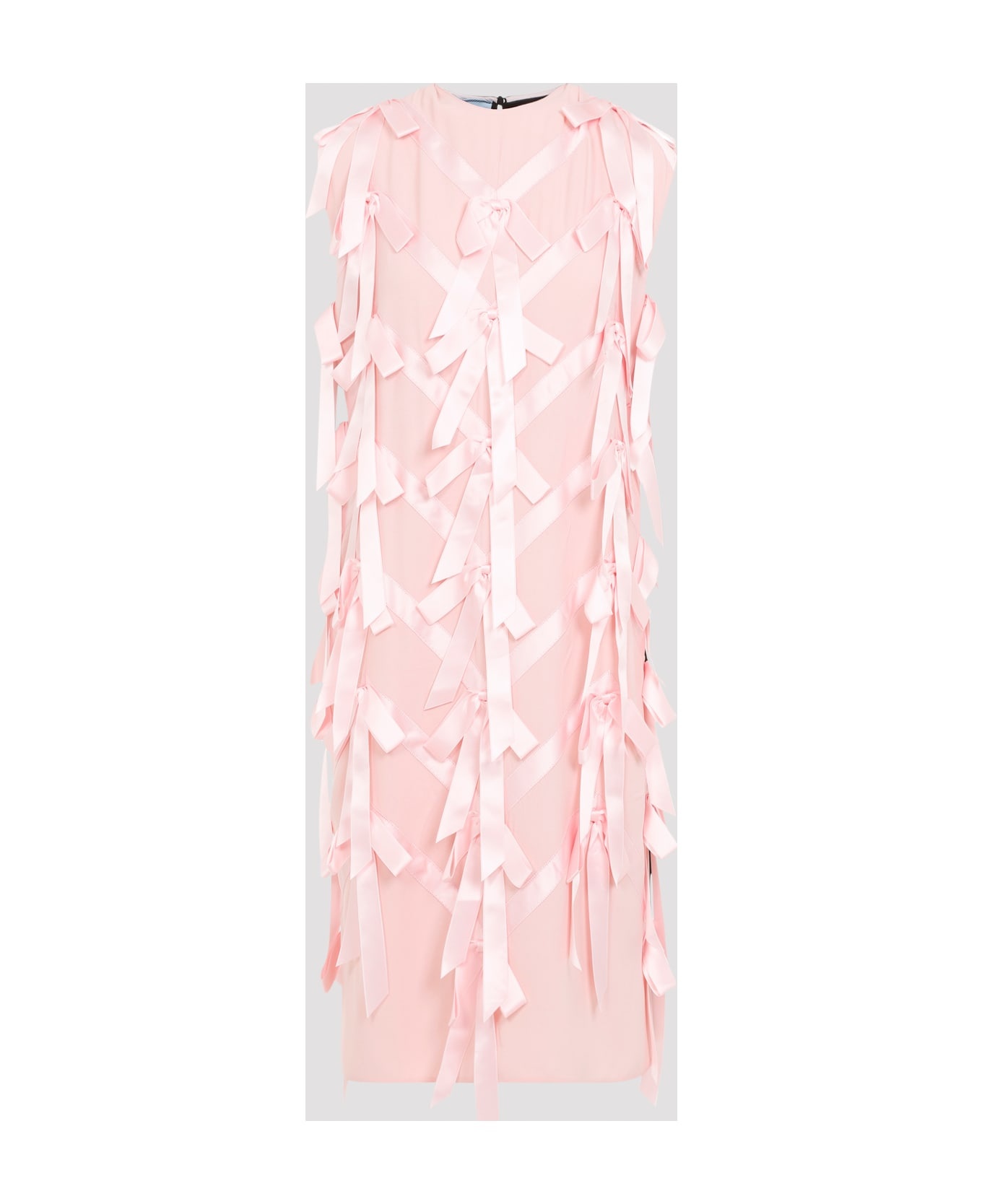 Panelled Sleeveless Dress - 3
