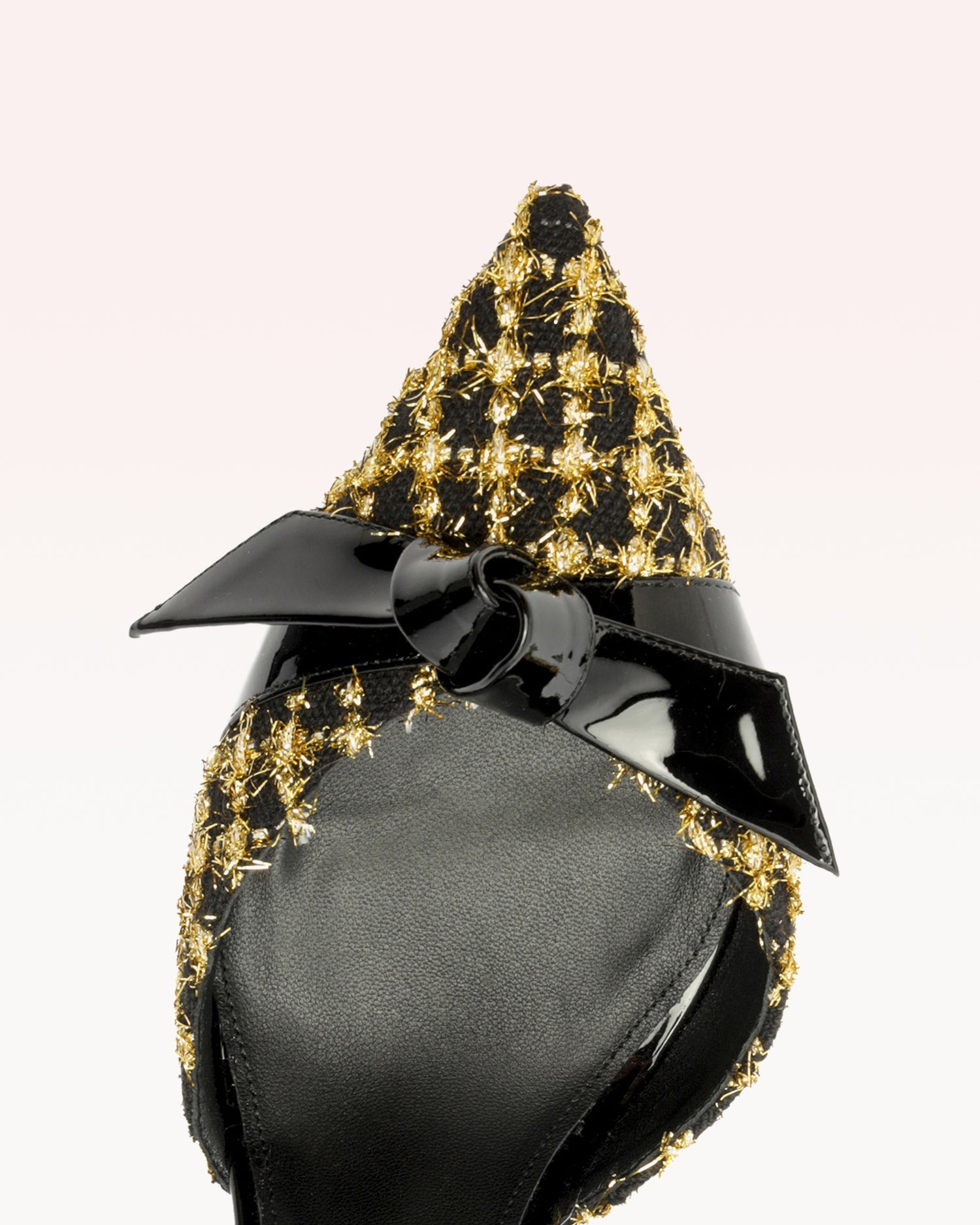 CLARITA BELL SLINGBACK 85 TWEED ORO - 5