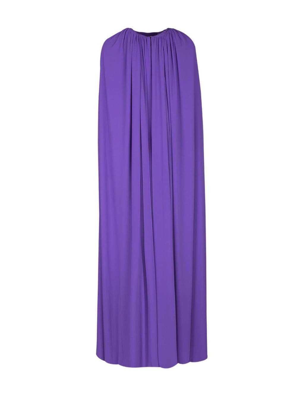 Marco pleated cape maxi dress - 5