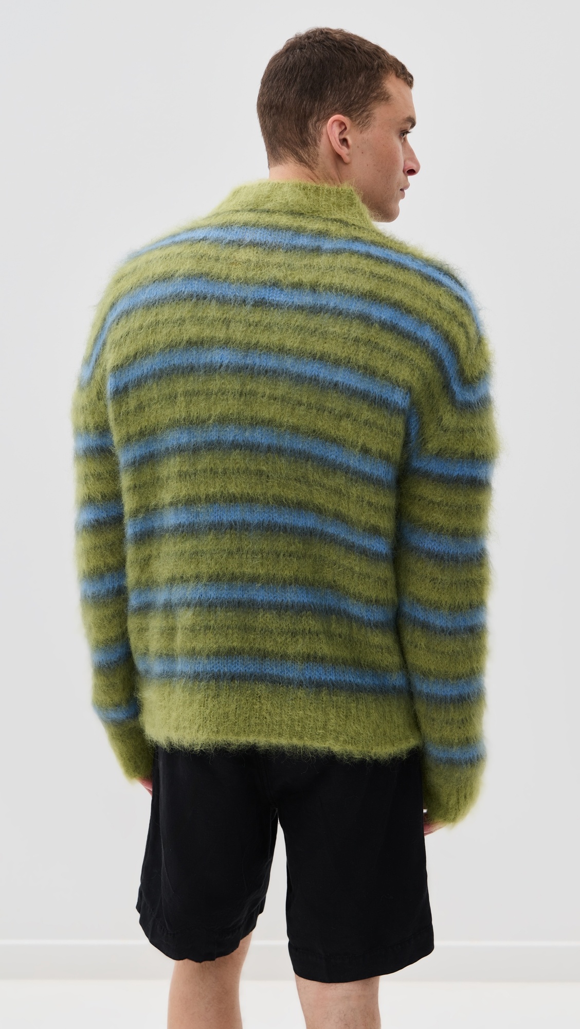 Fuzzy Wuzzy Brushed Stripes Sweater - 3