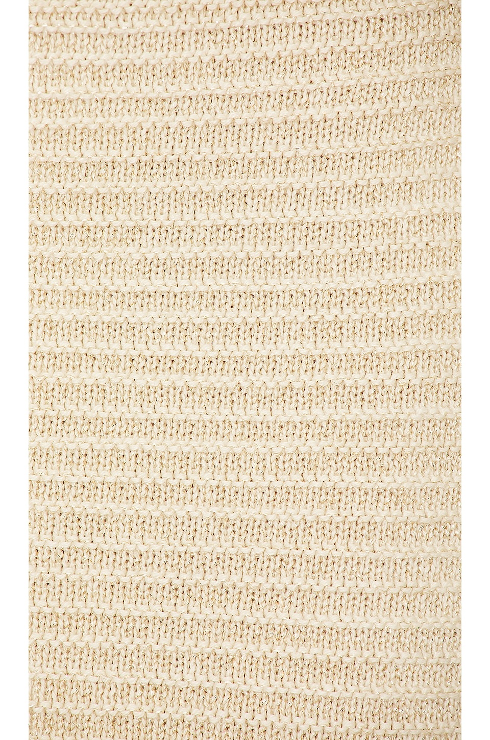 Luiz Strapless Top in Ivory And Gold - 5
