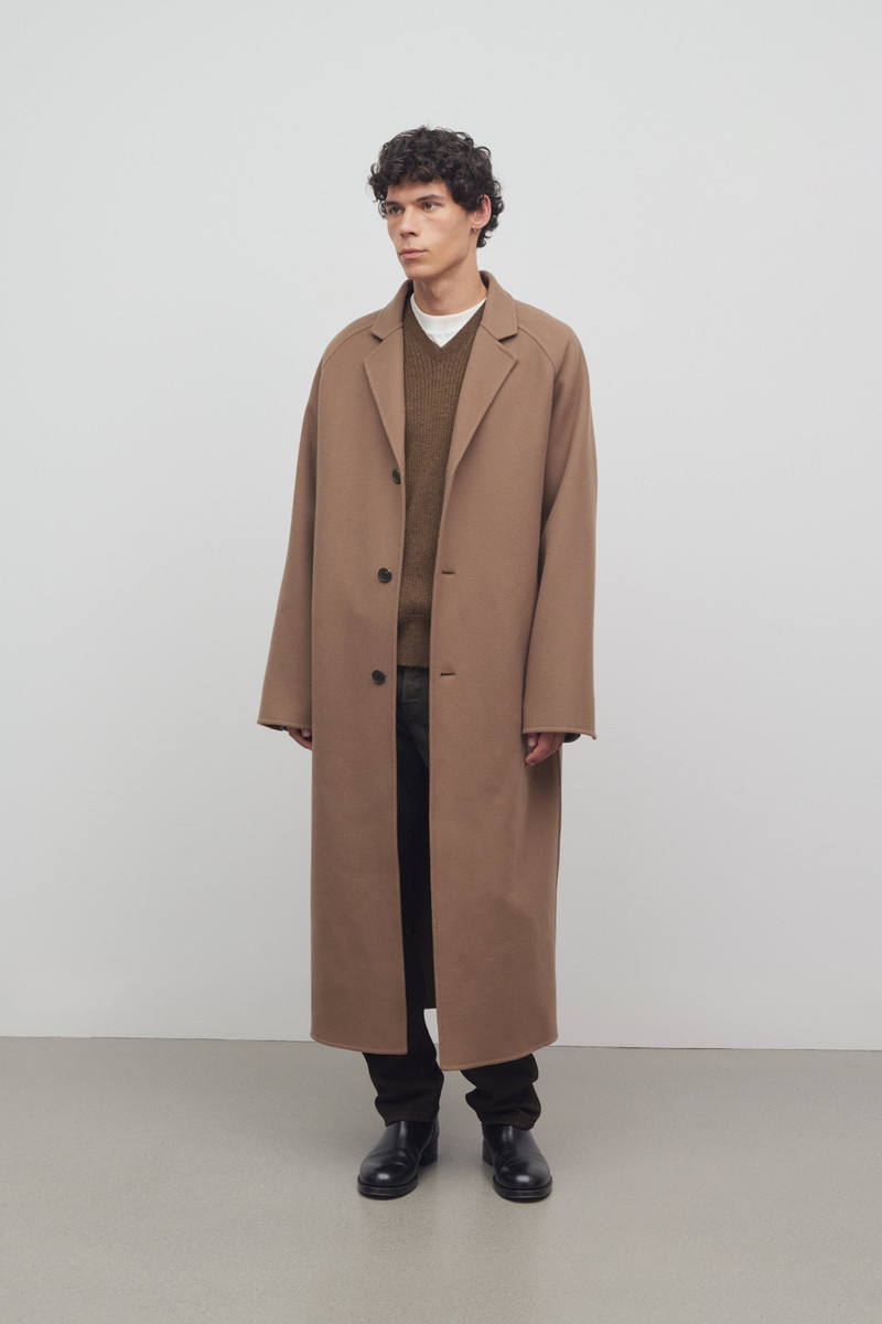 The Row Moliere Coat in Wool | REVERSIBLE
