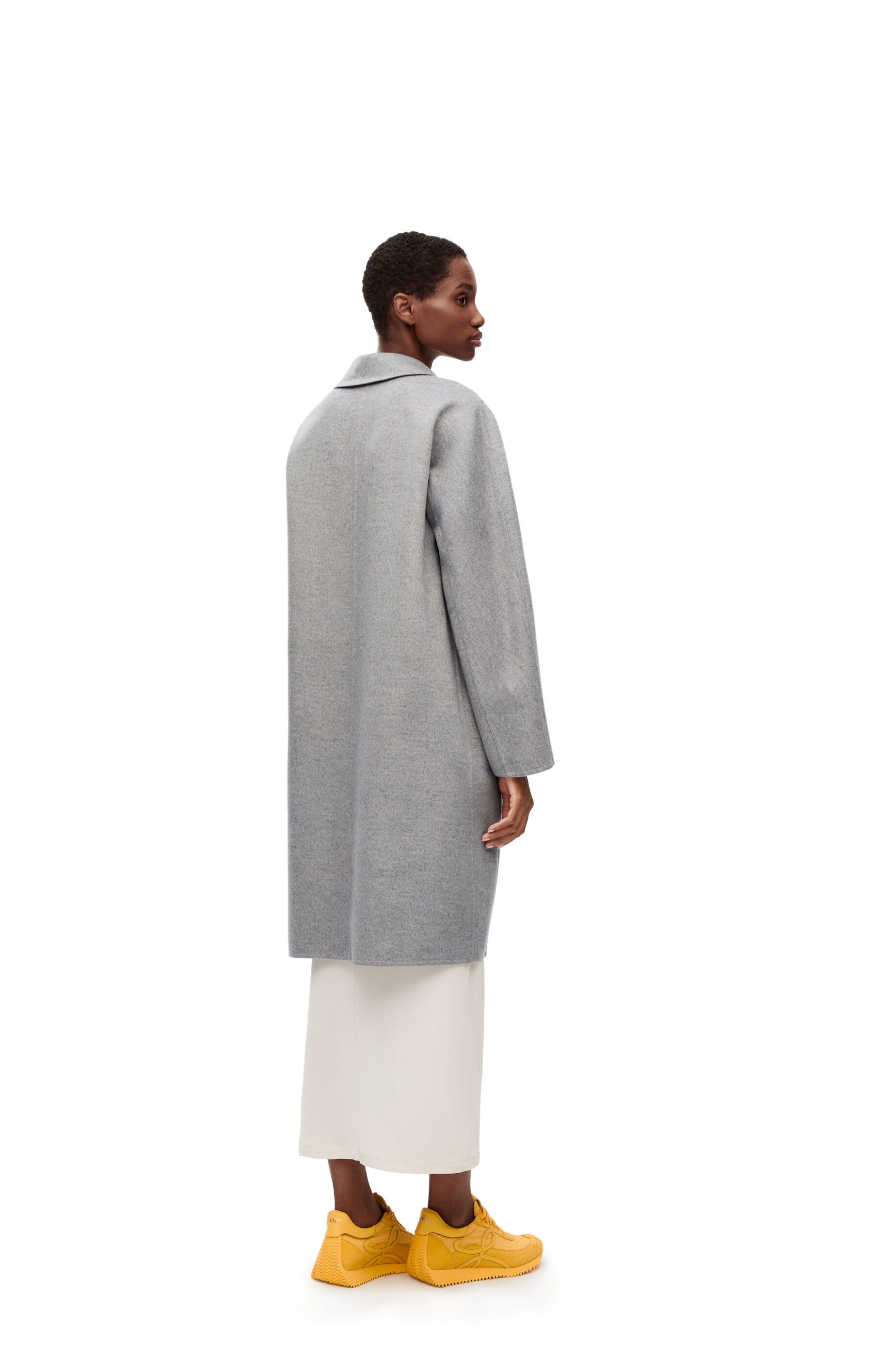 Anagram coat in wool and cashmere - 3
