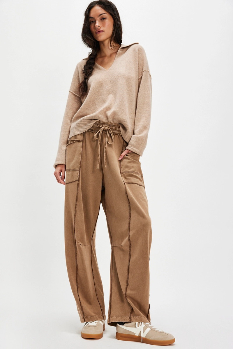 Kaiden Pull-On Barrel Pants 3