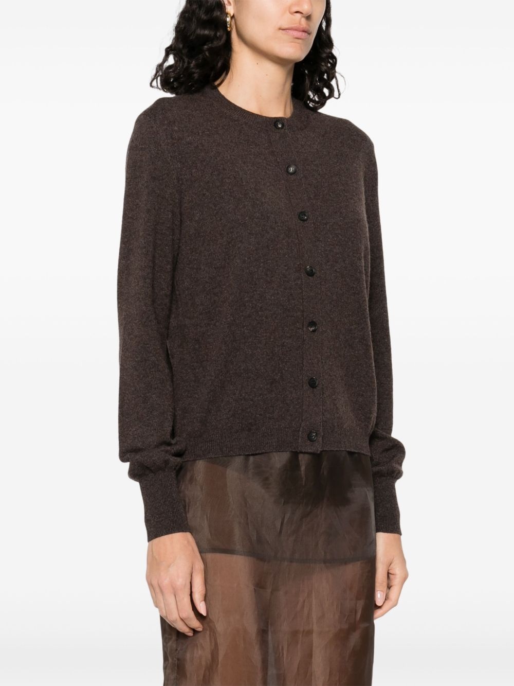 button-down cardigan - 3