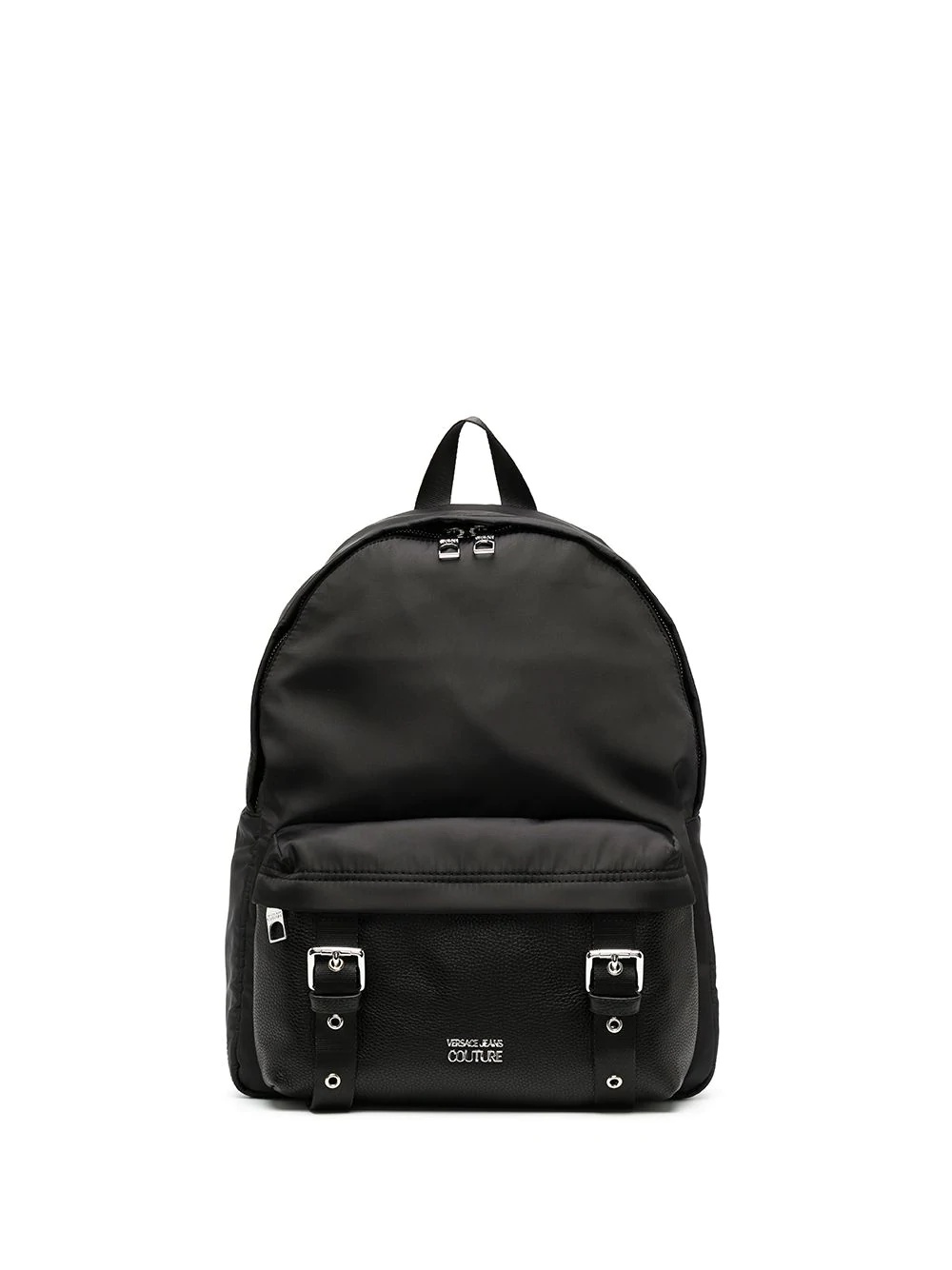 double buckle logo backpack  - 1