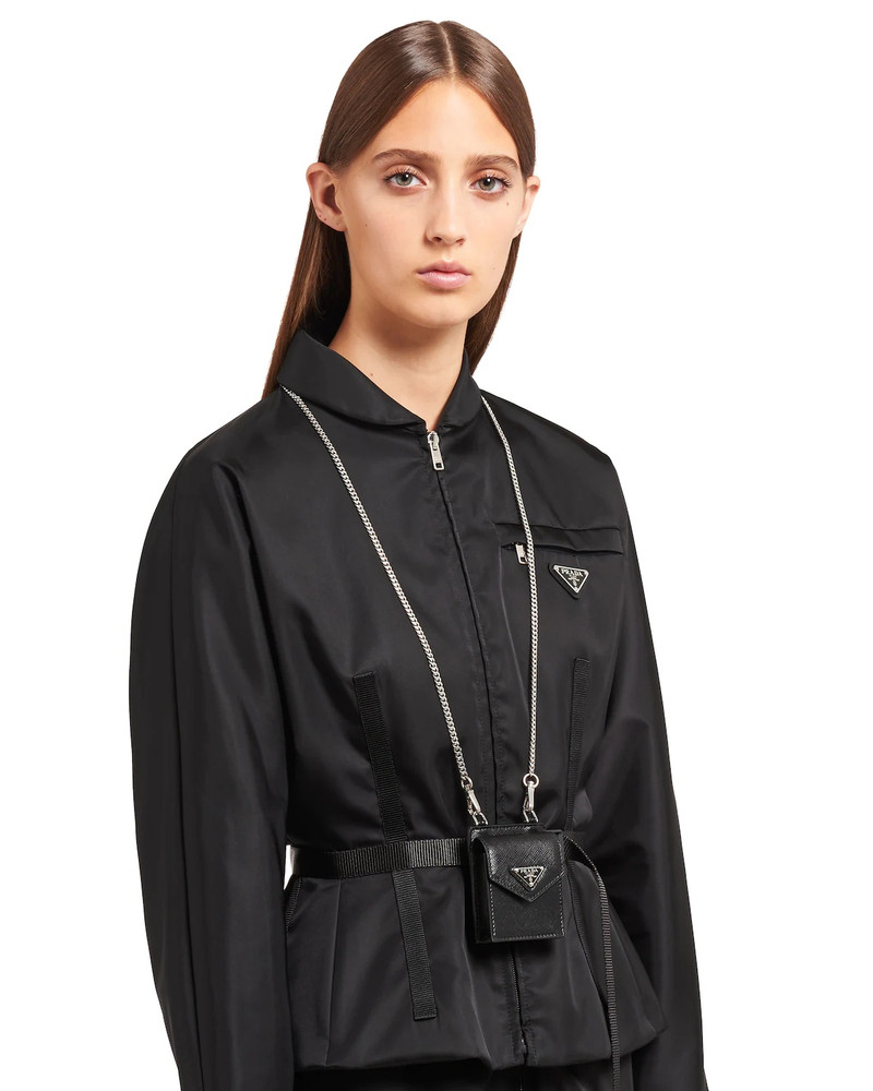 Saffiano leather earphone case 4