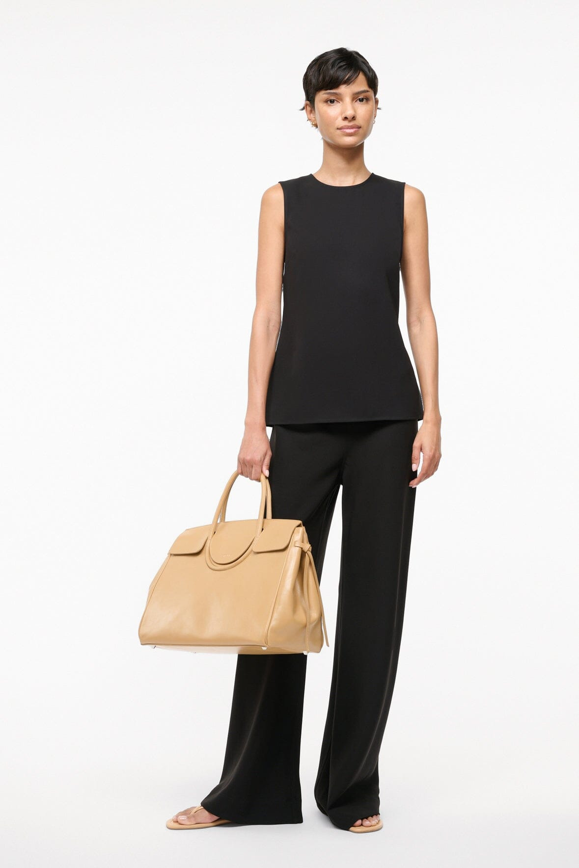 STAUD BRONTE TOP BLACK - 6
