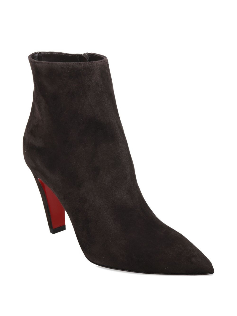 Christian Louboutin 85mm Supra pointed-toe stiletto boots outlook