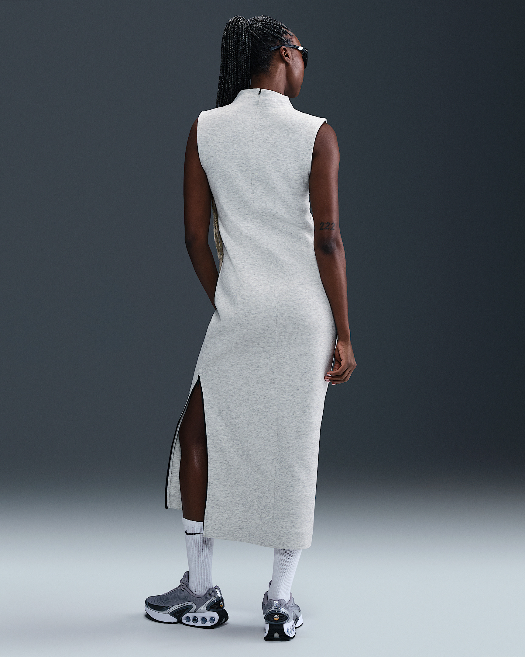 Nike Sportswear Tech Fleece Women's Slim Maxi Tank Dress - 4