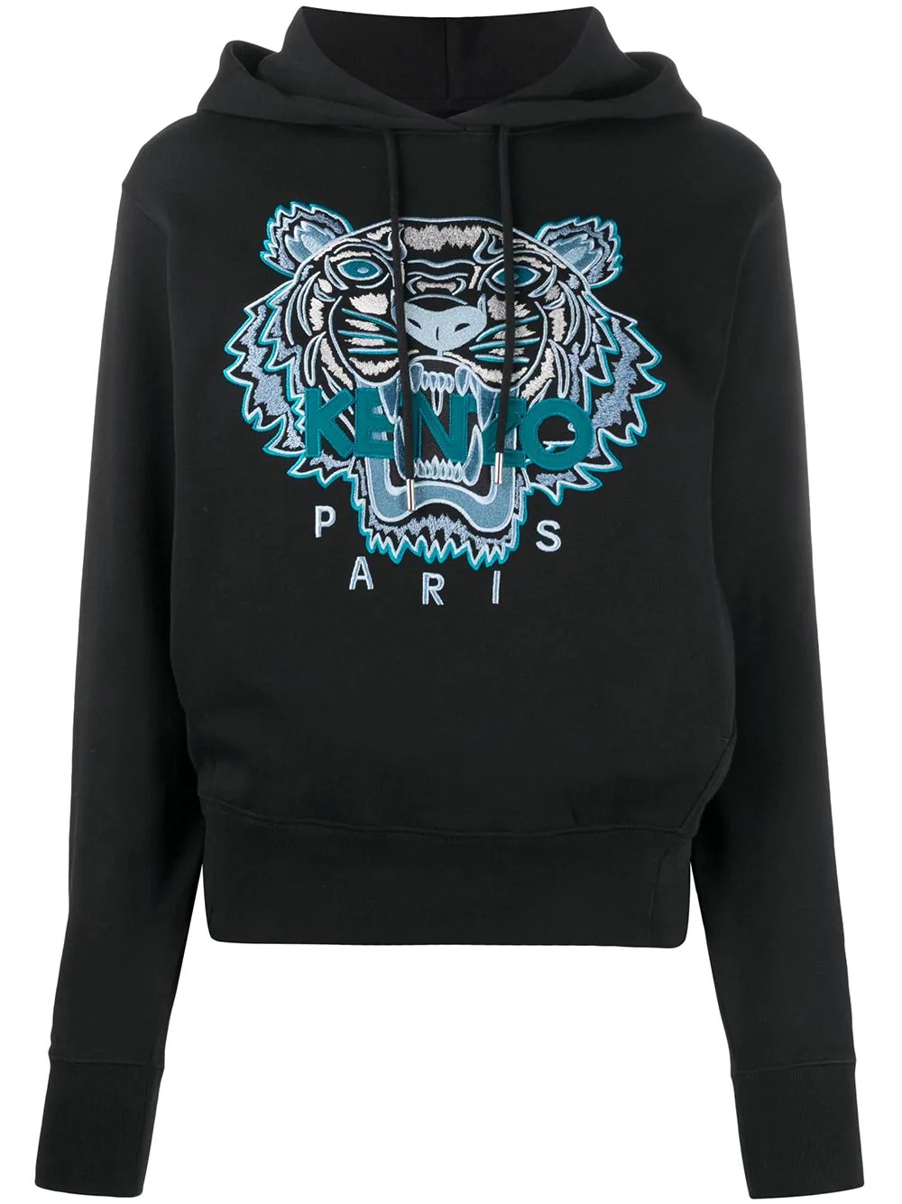 tiger logo hoodie - 1