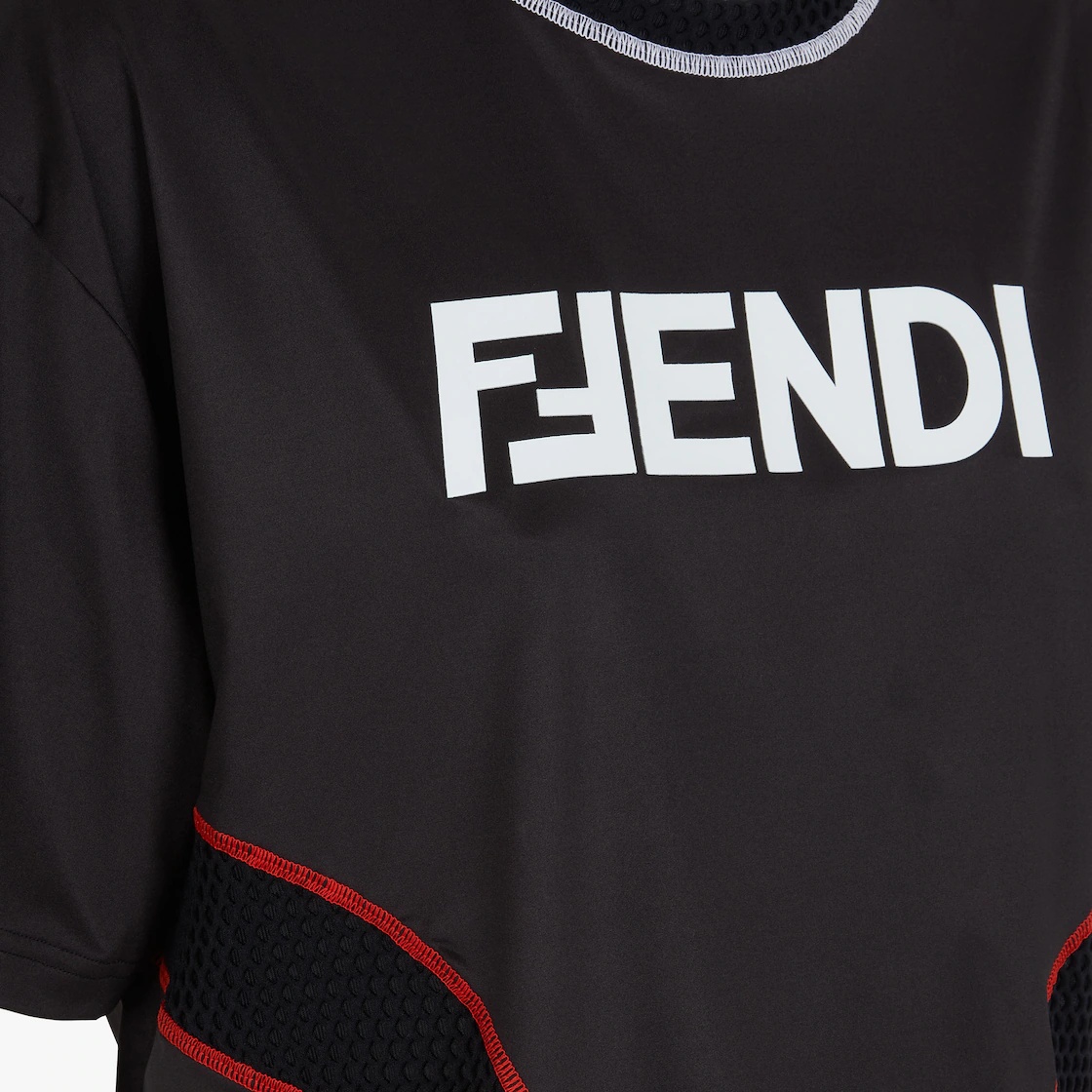 Black Lycra® T-shirt - 3