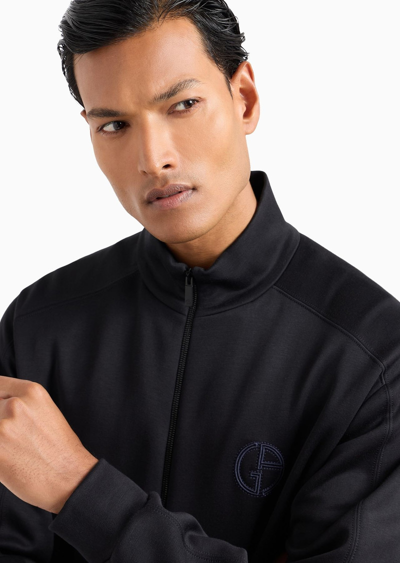 Micro-modal double-sided jersey blouson 5