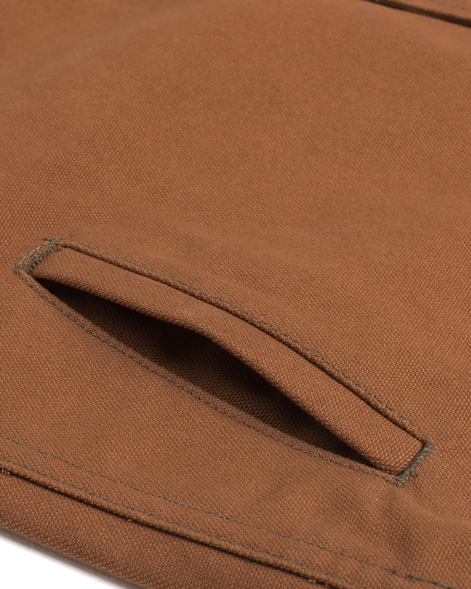 IHSH-189-BRN 17oz Duck CPO Work Shirt - "The UnTucked" - Brown - 9