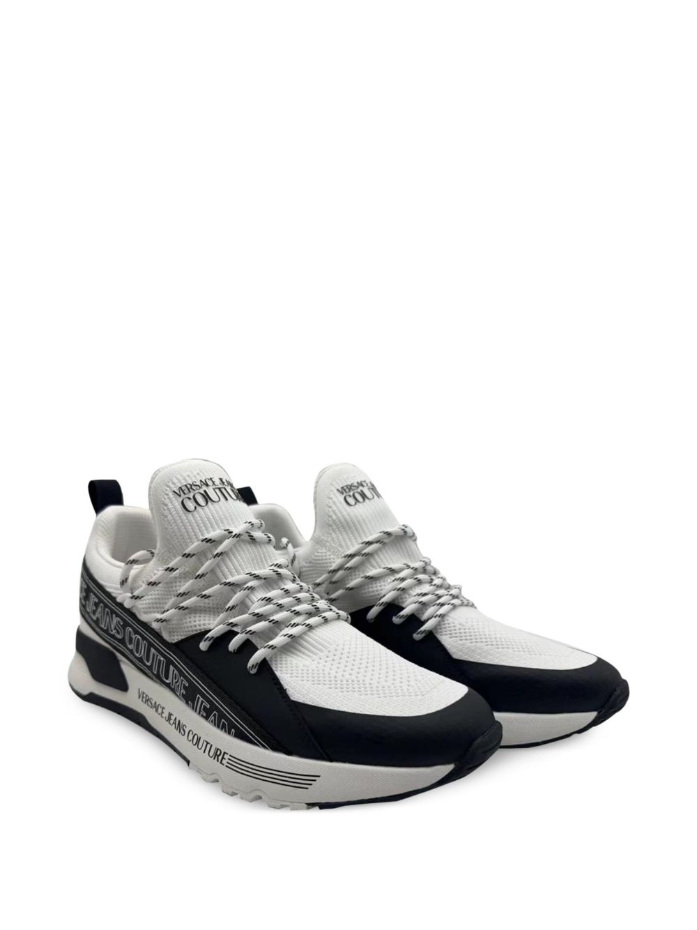 logo-tape sneakers - 2