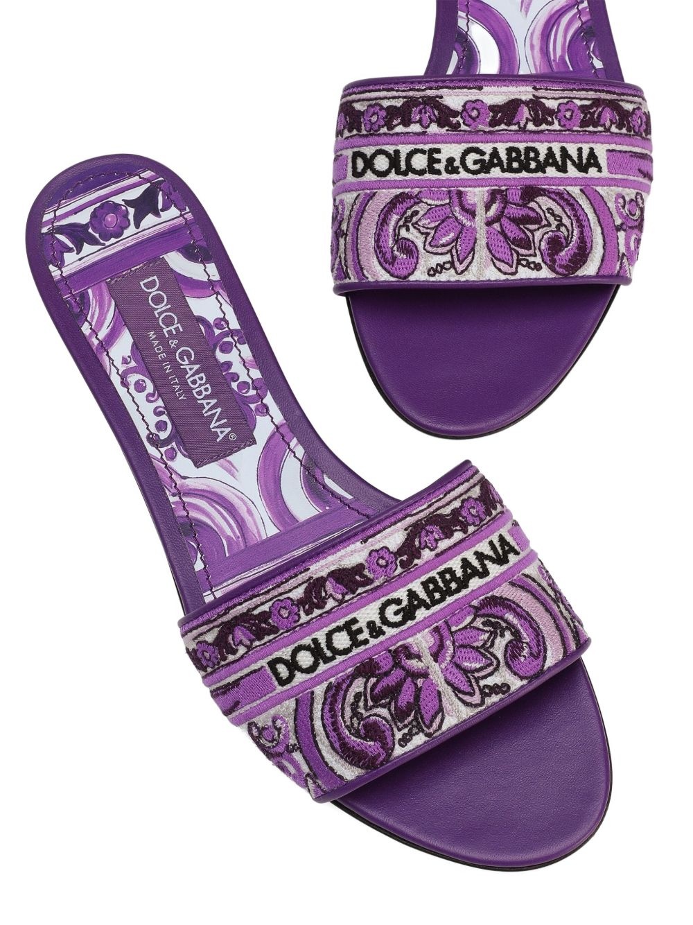 Majolica-pattern slides - 4