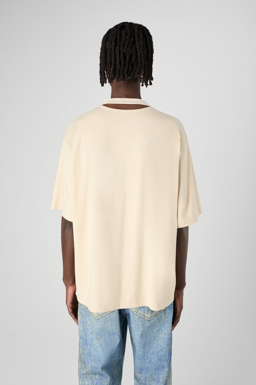 Faded Sand Boxy T-shirt - 3