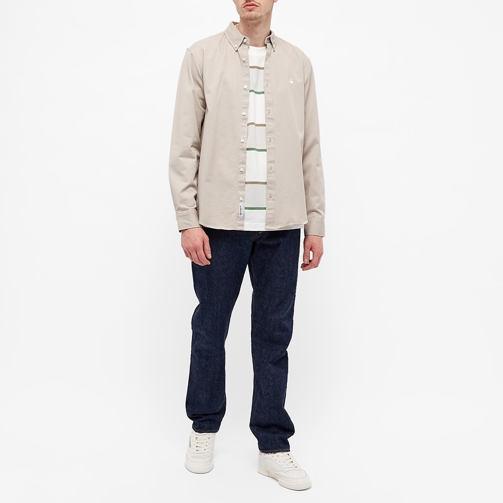 Stussy Long Sleeve Bold Stripe Tee - 5