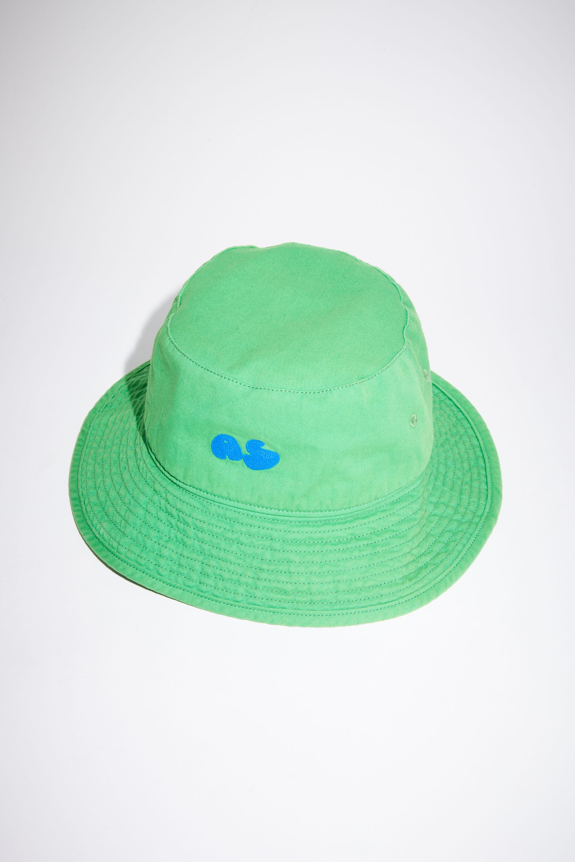 Bubble logo bucket hat - Green - 1