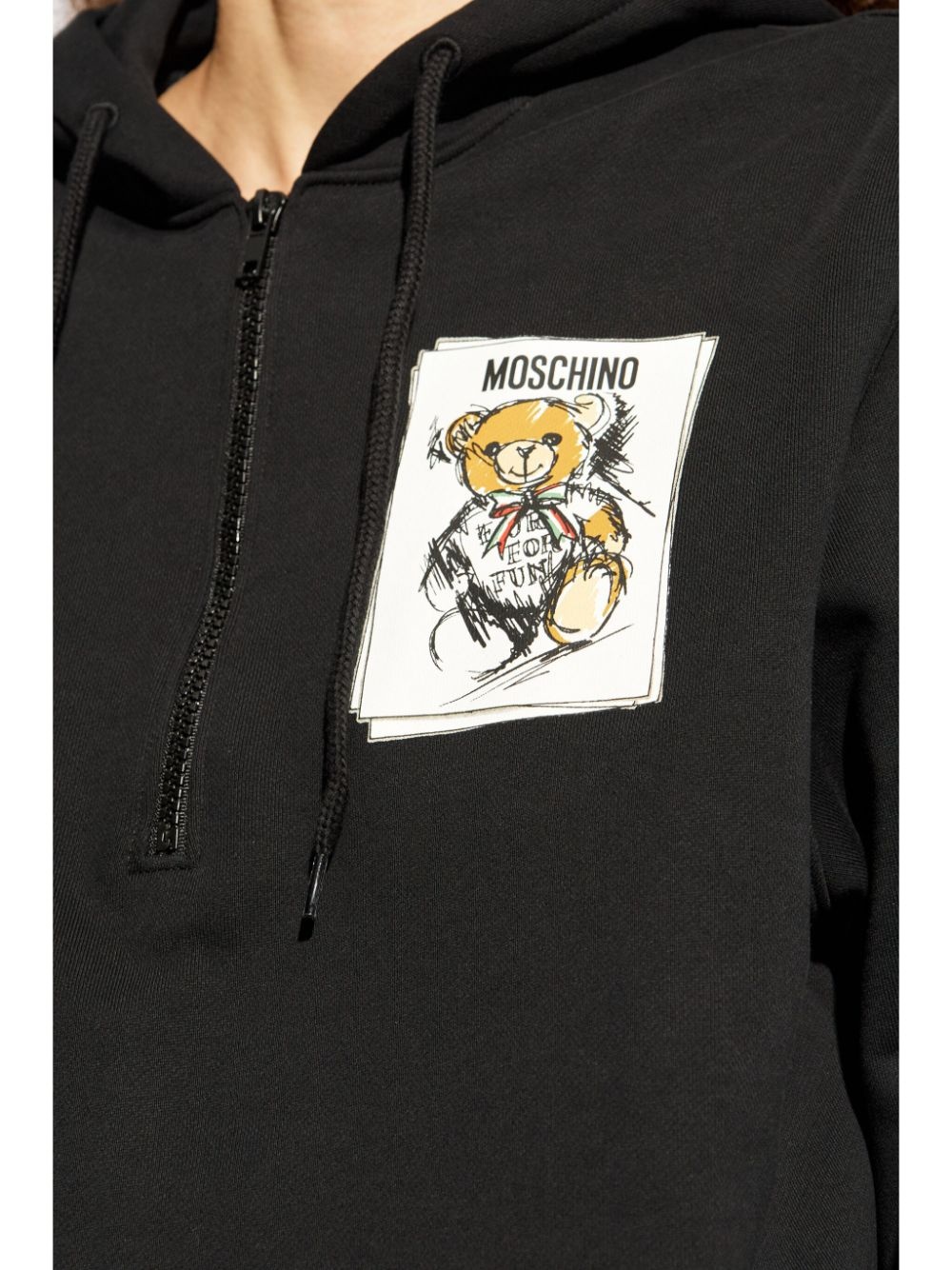logo-patch hoodie - 5