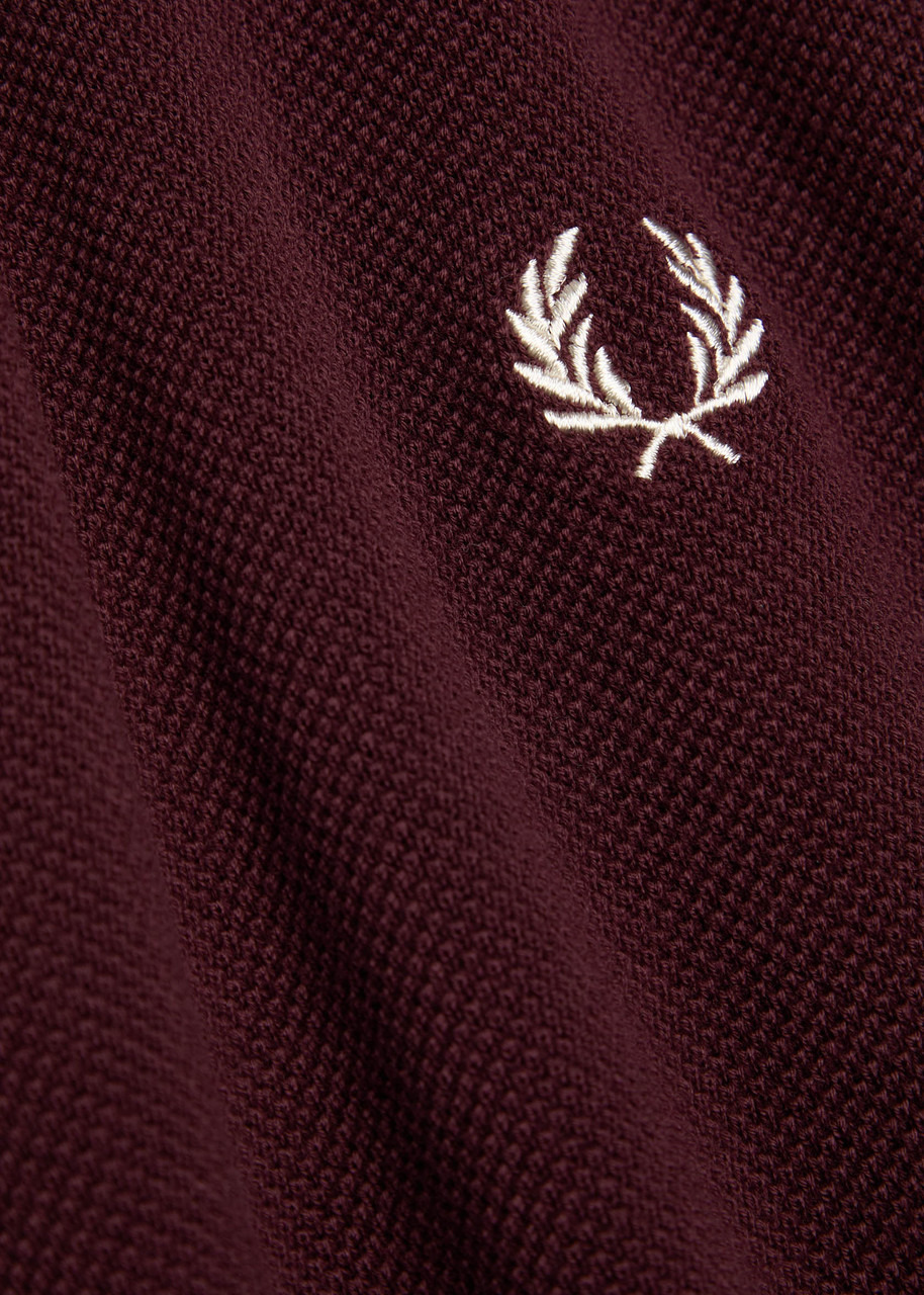 Fred Perry Logo-embroidered Piqué Cotton Sweatshirt - 5