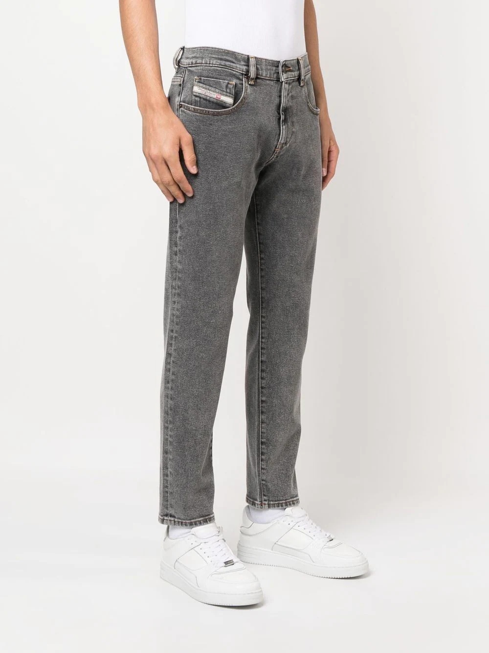 D Strukt slim-fit jeans - 6