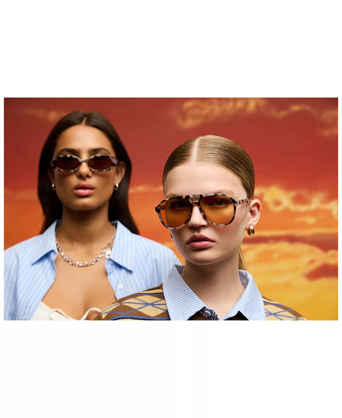 Outta Love Oval Sunglasses, 51mm - 3