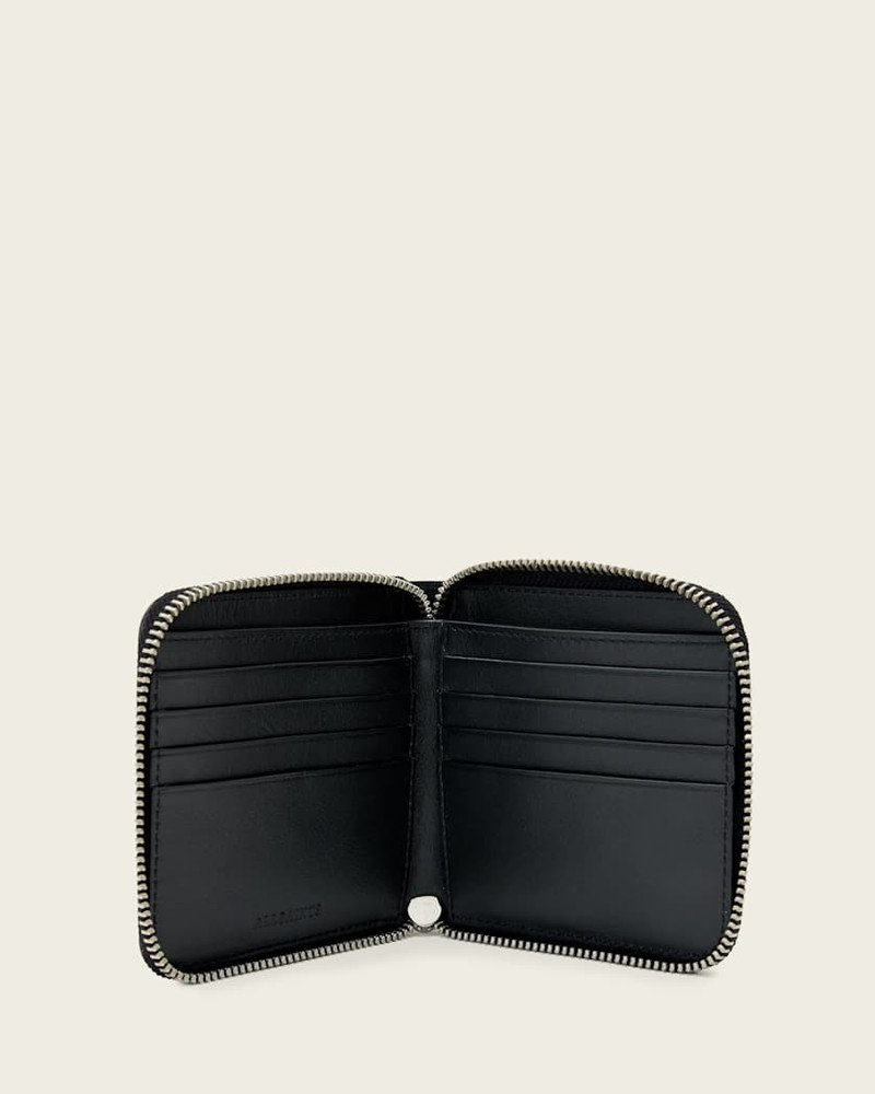 ARLO ZIP LEATHER WALLET 5