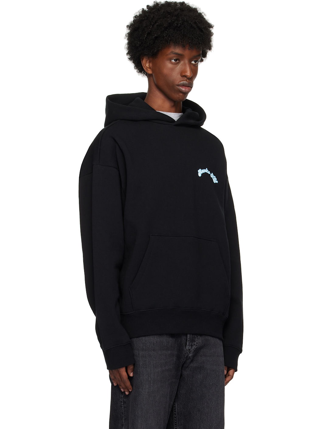 【AWAKE NY】EMBROIDERED LOGO HOODIE BLACK Twill Embroidered Logo Hoodie – Awake NY