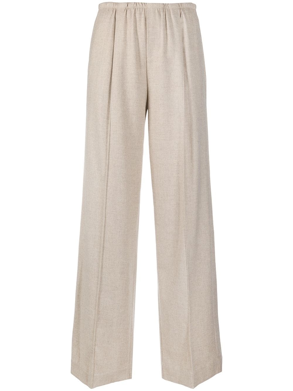 cropped wide-leg trousers - 1