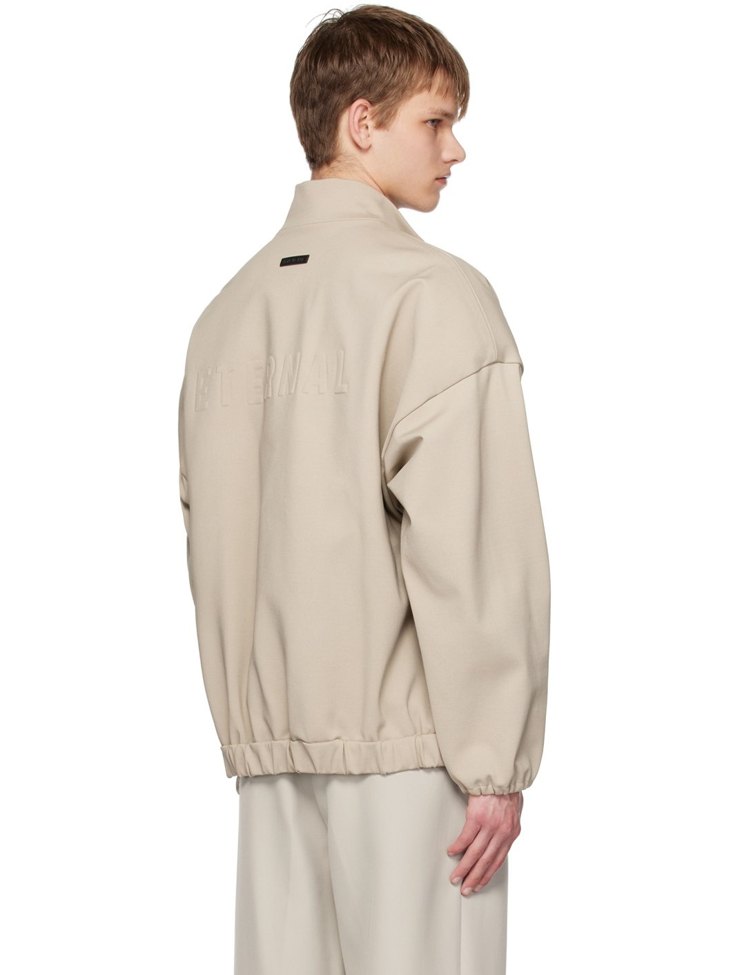 Beige Track Jacket - 3