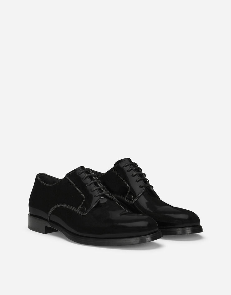Polished calfskin Derby shoes - 2