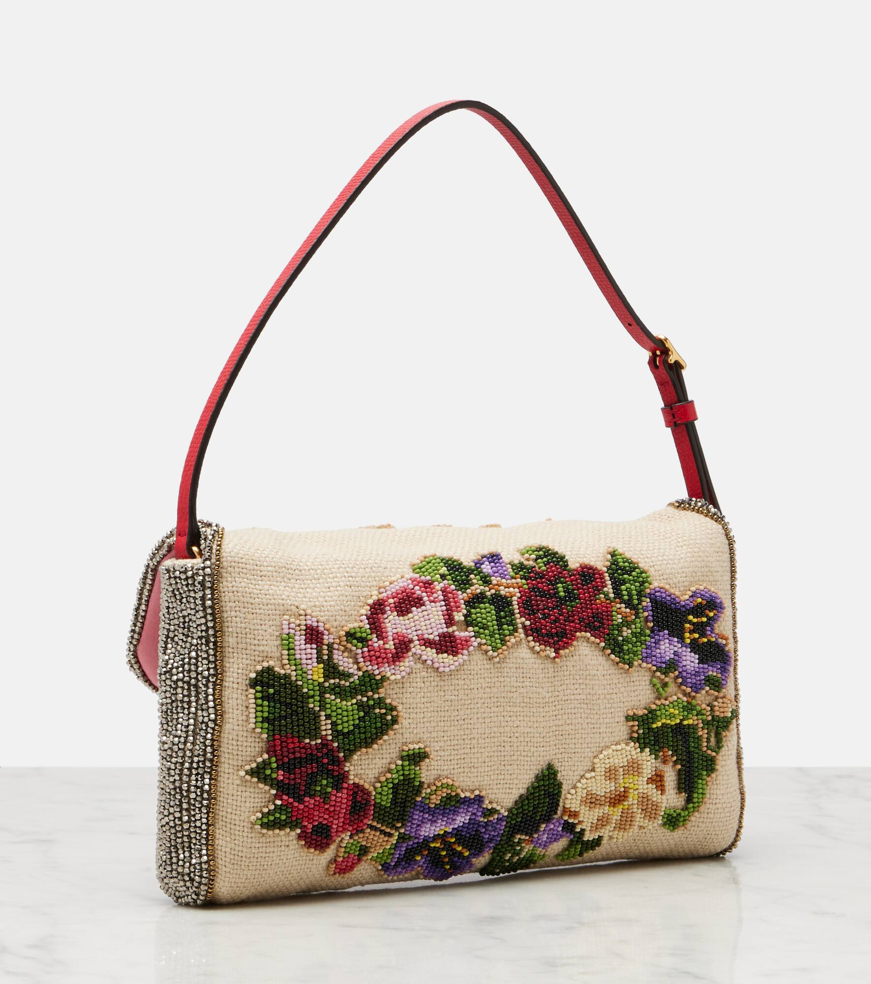Vain Soft Small beaded shoulder bag - 4