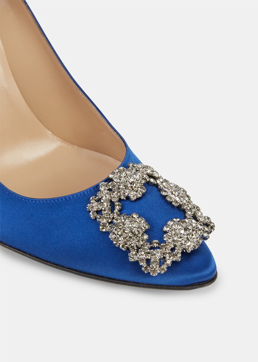 Blue Hangisi 105 Jewel Buckle Pumps - 4