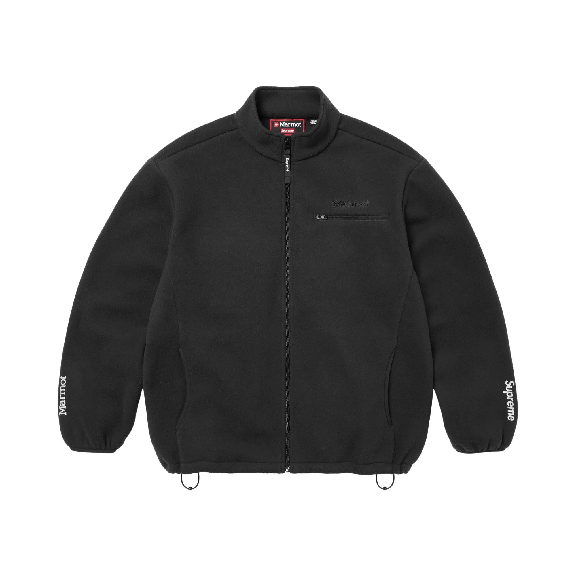 Supreme x Marmot Fleece Jacket 'Black' - 1
