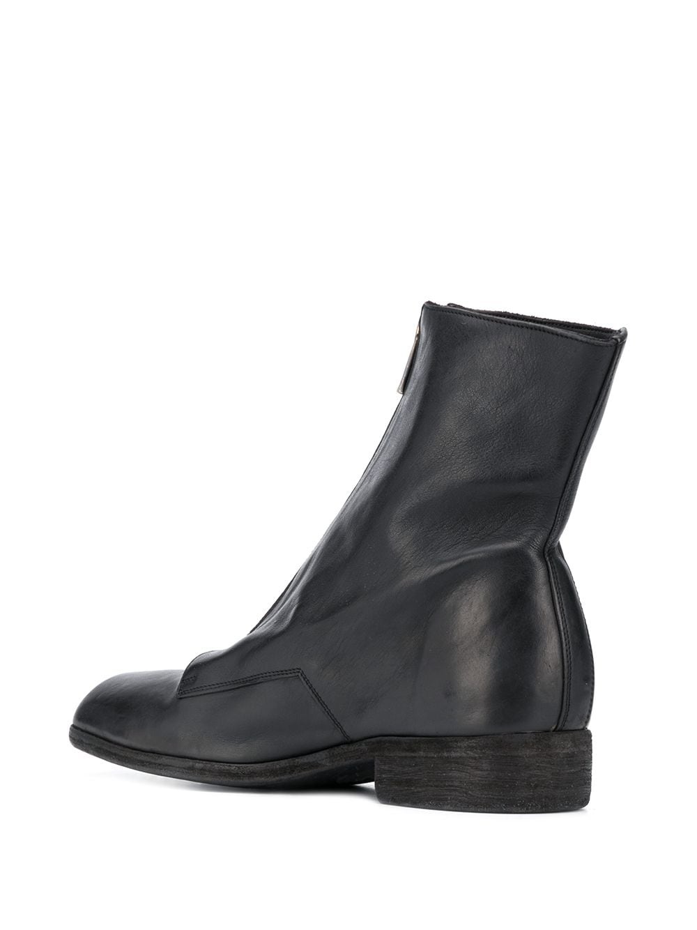 front-zip ankle boots - 3