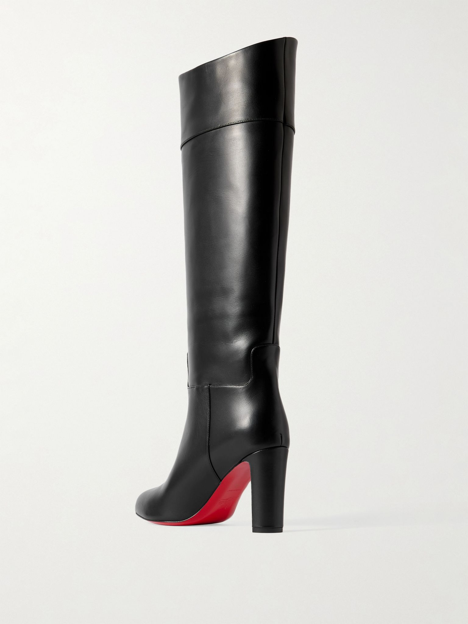 Loo Botta 85 leather knee boots Black - 3