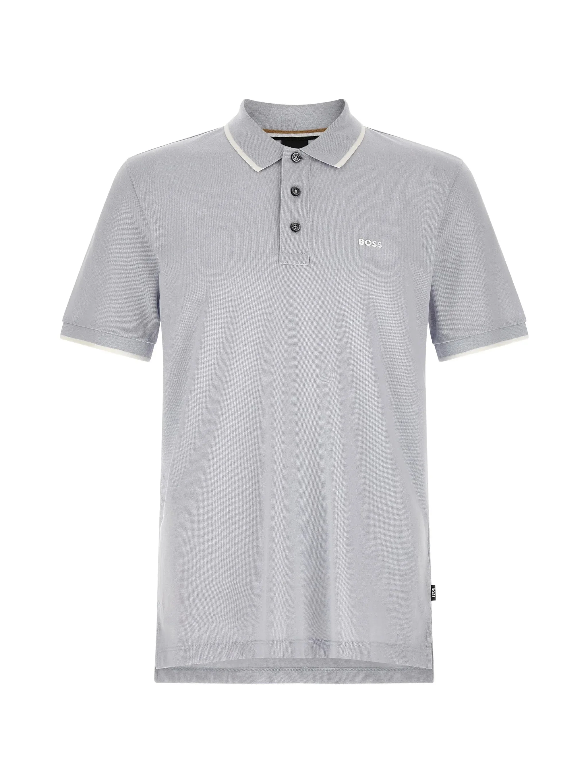 Boss Collar Piping Polo Shirt - 1