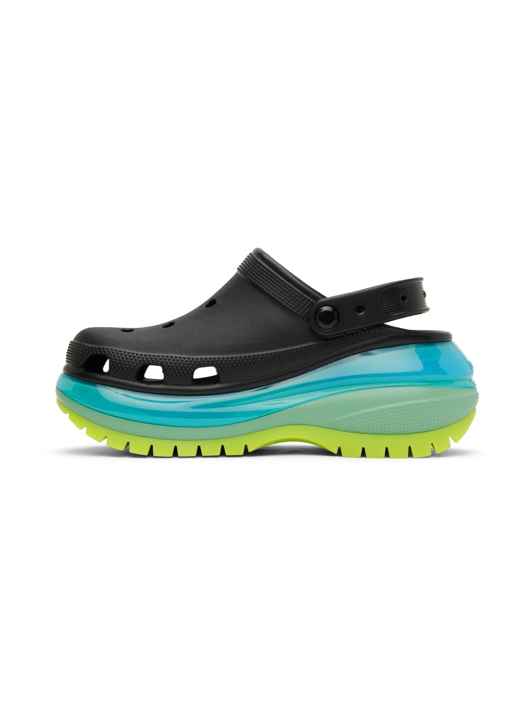 Black Mega Crush Clogs - 3