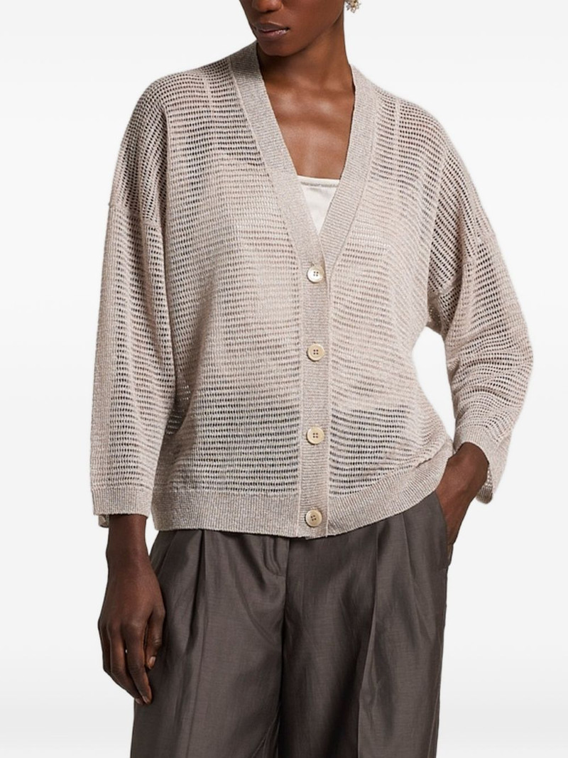 buttoned knitted cardigan 1