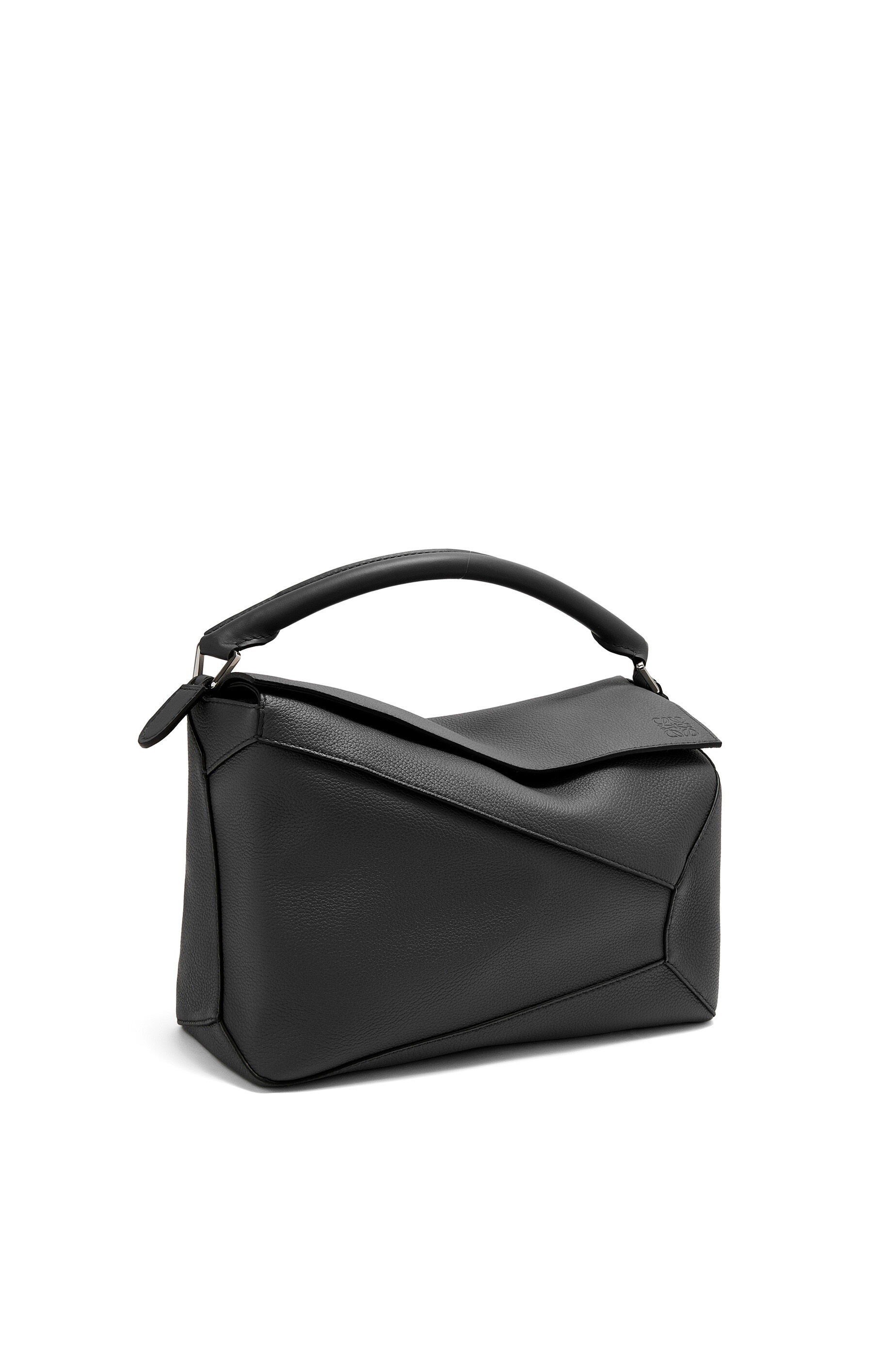 Large Puzzle bag in grained calfskin - 2