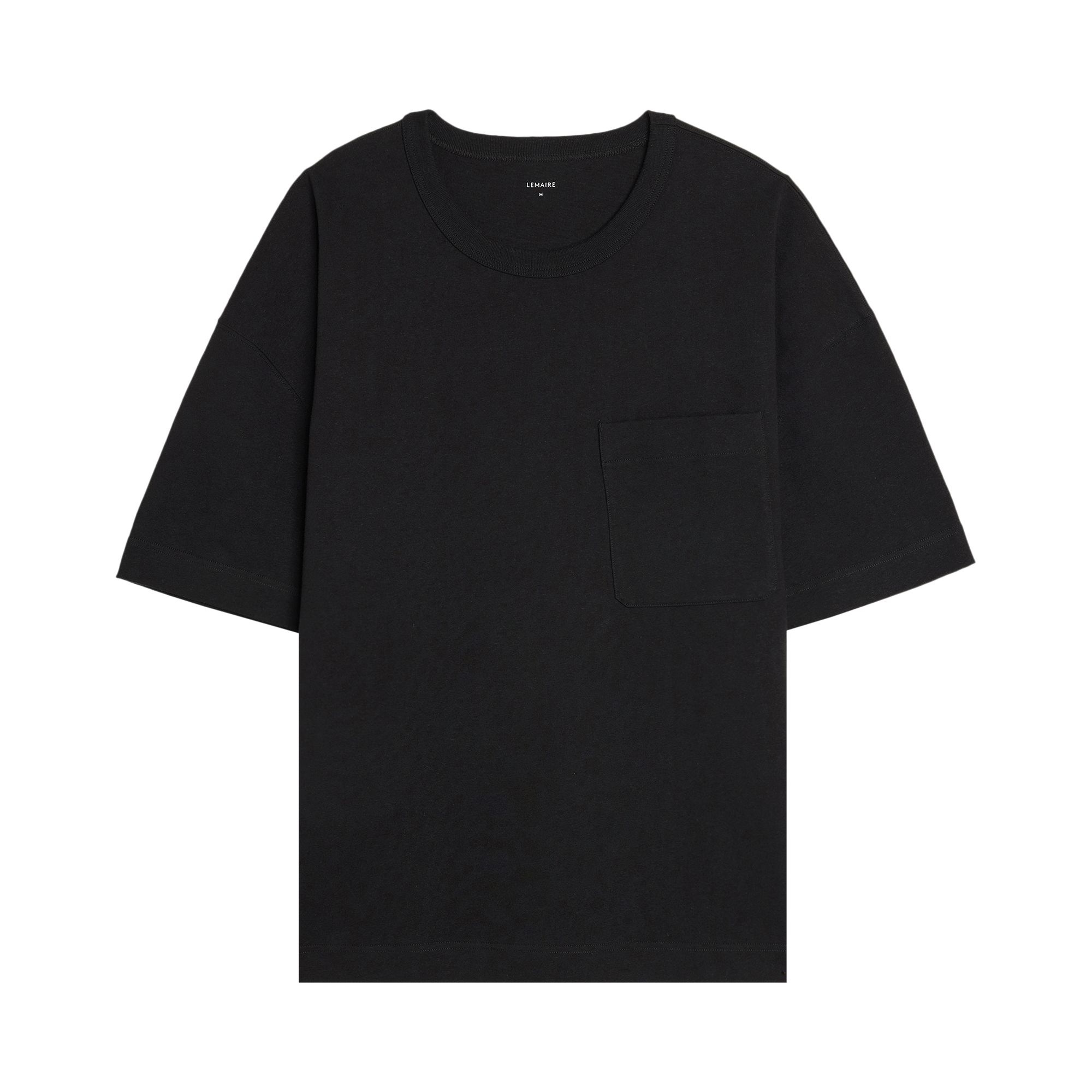 Lemaire Boxy T-Shirt 'Black' - 1