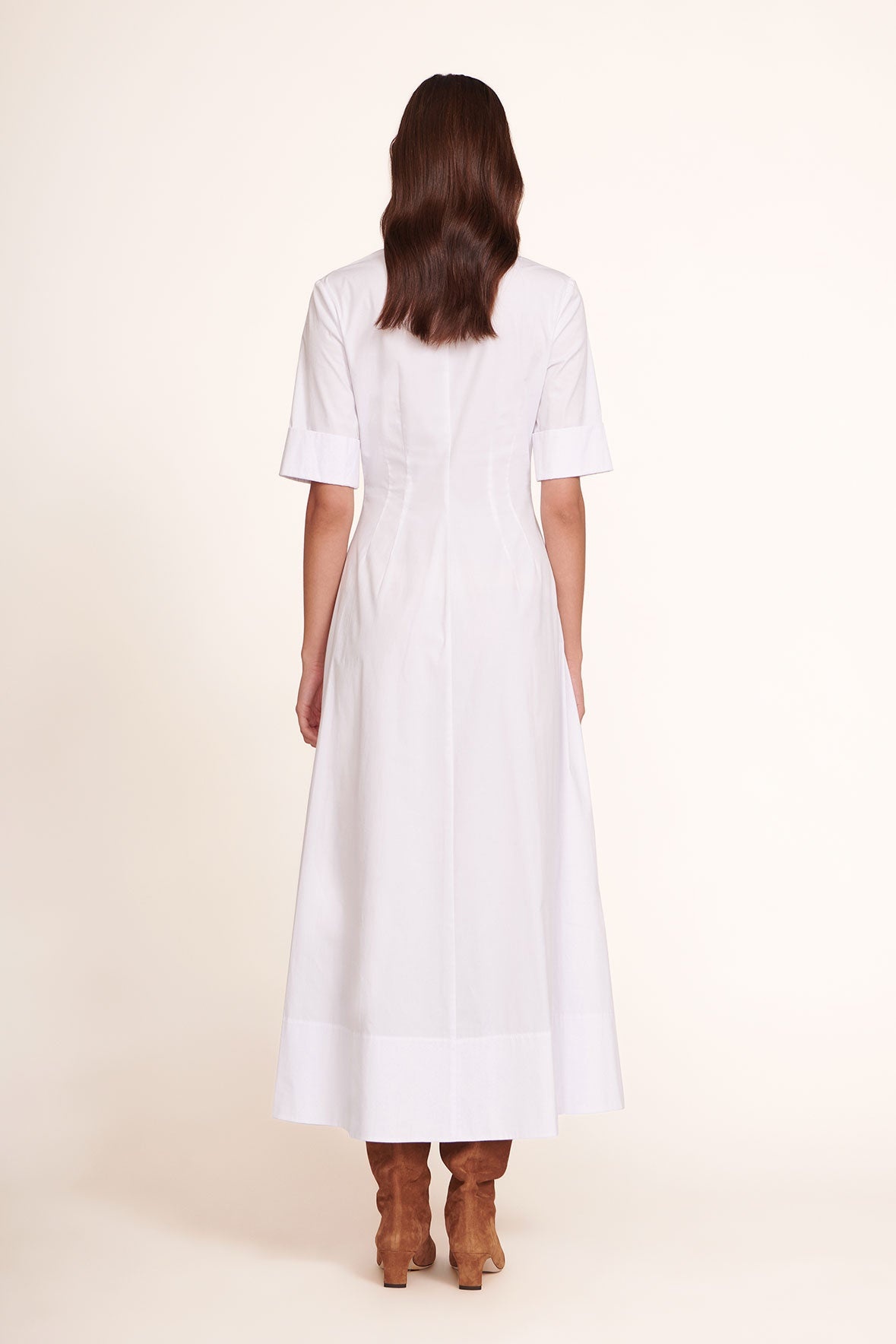 STAUD JOAN MAXI DRESS | WHITE - 3