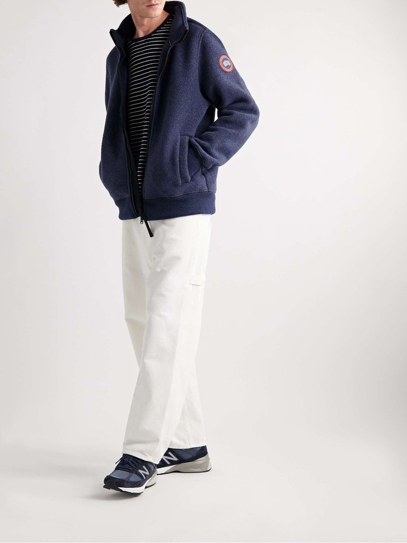 Canada Goose Lawson Logo-Appliquéd Kind Fleece Jacket outlook