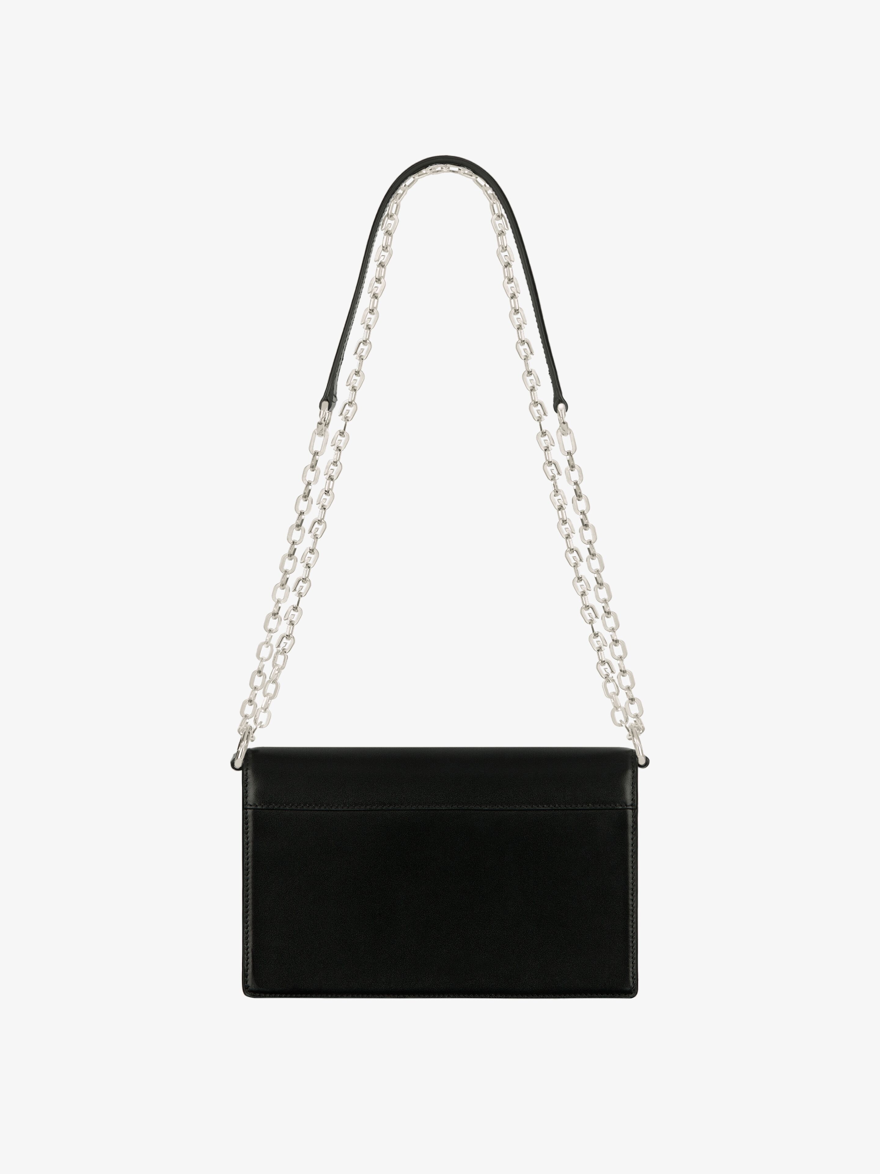 SMALL 4G BAG IN BOX LEATHER WITH CHAIN - 5