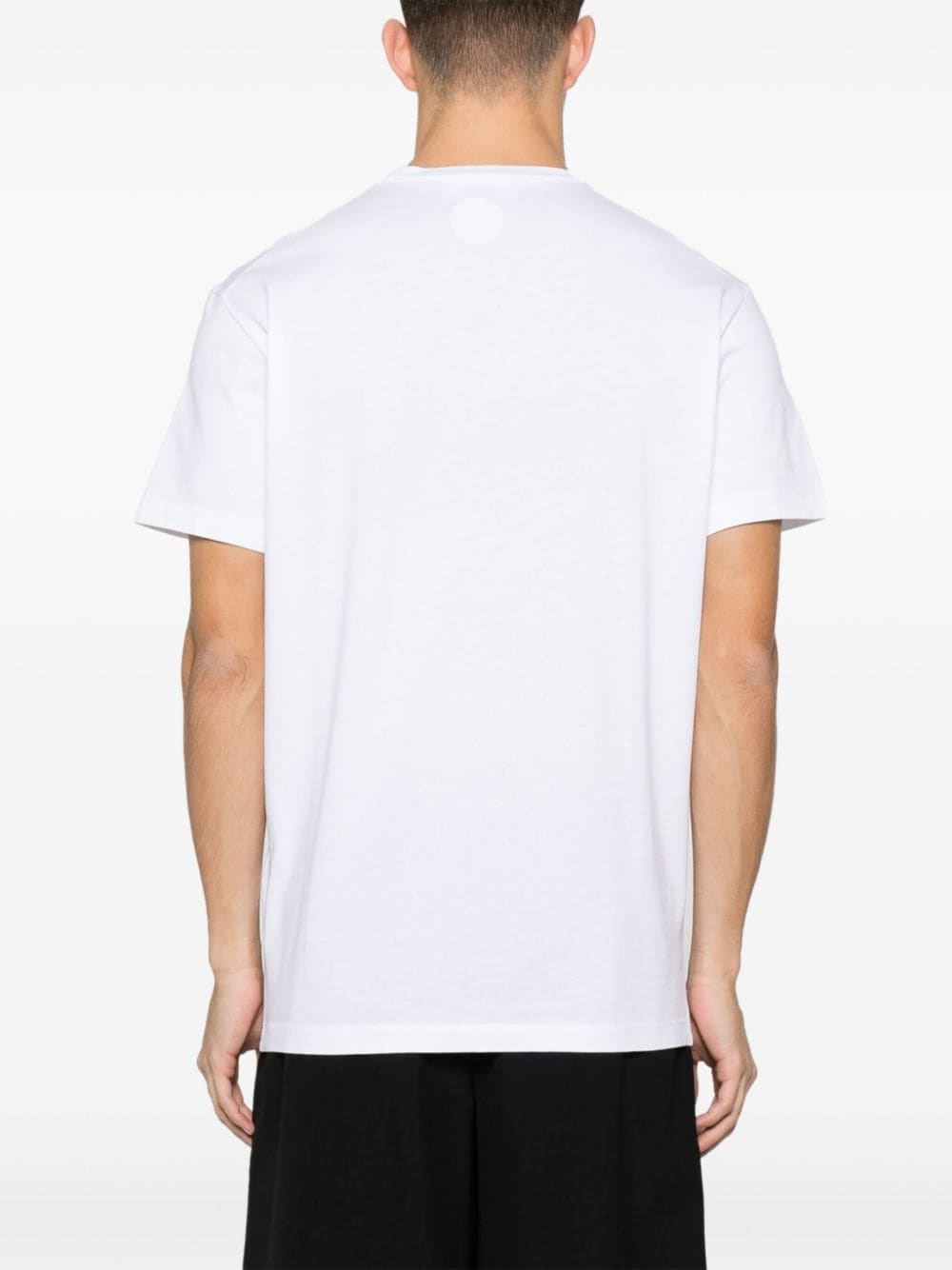 logo-embellished cotton T-shirt - 4
