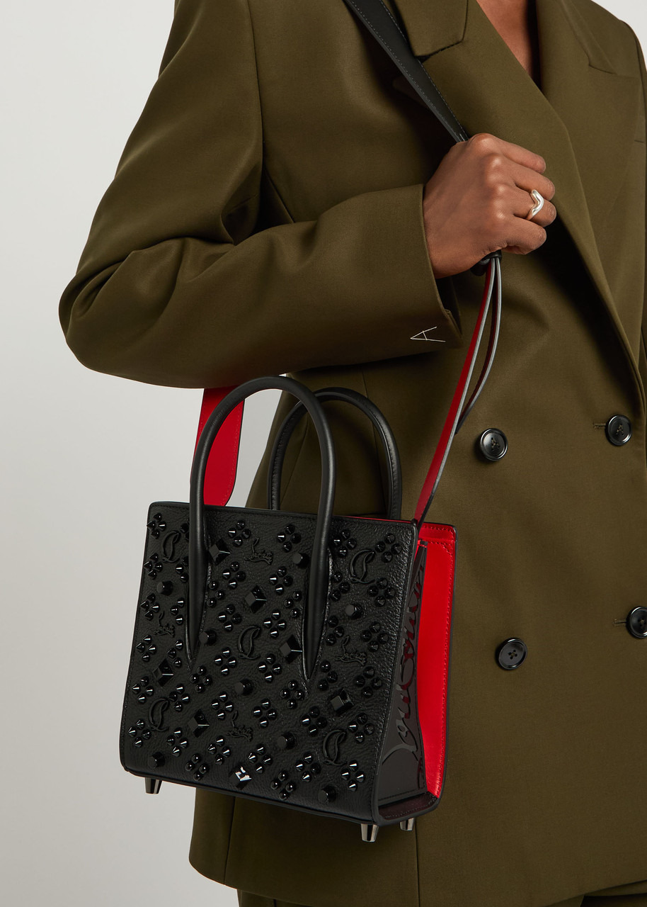 Christian Louboutin Paloma Mini Embellished top Handle bag - 5