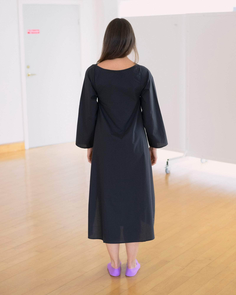 BASERANGE Decti Long Sleeve Dress - Organic Cotton Poplin outlook